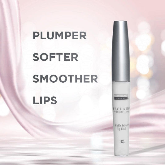 Principal Secret – Reclaim with Argireline – Wrinkle Retreat Lip Wand with Hyaluronic Acid to Replenish Dry Lips and Minimize Fine Lip Lines, 0.25 oz