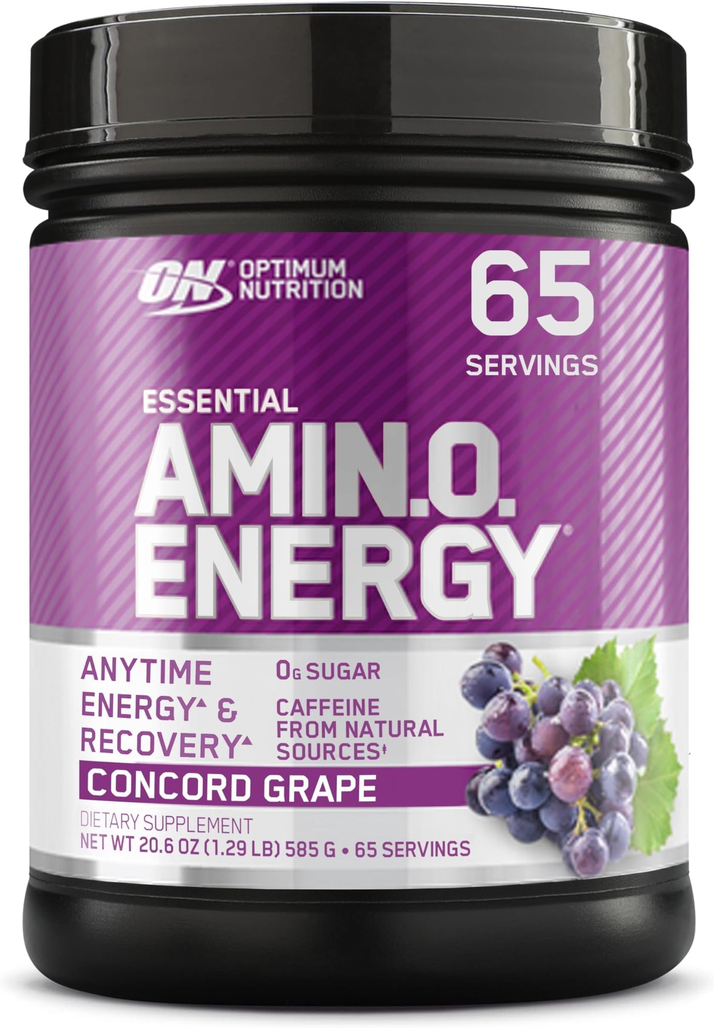 Optimum Nutrition Amino Energy - Pre Workout with Green Tea, BCAA, Amino Acids, Keto Friendly, Green Coffee Extract, Energy Powder - Fruit Fusion, 65 Servings (Packaging May Vary)