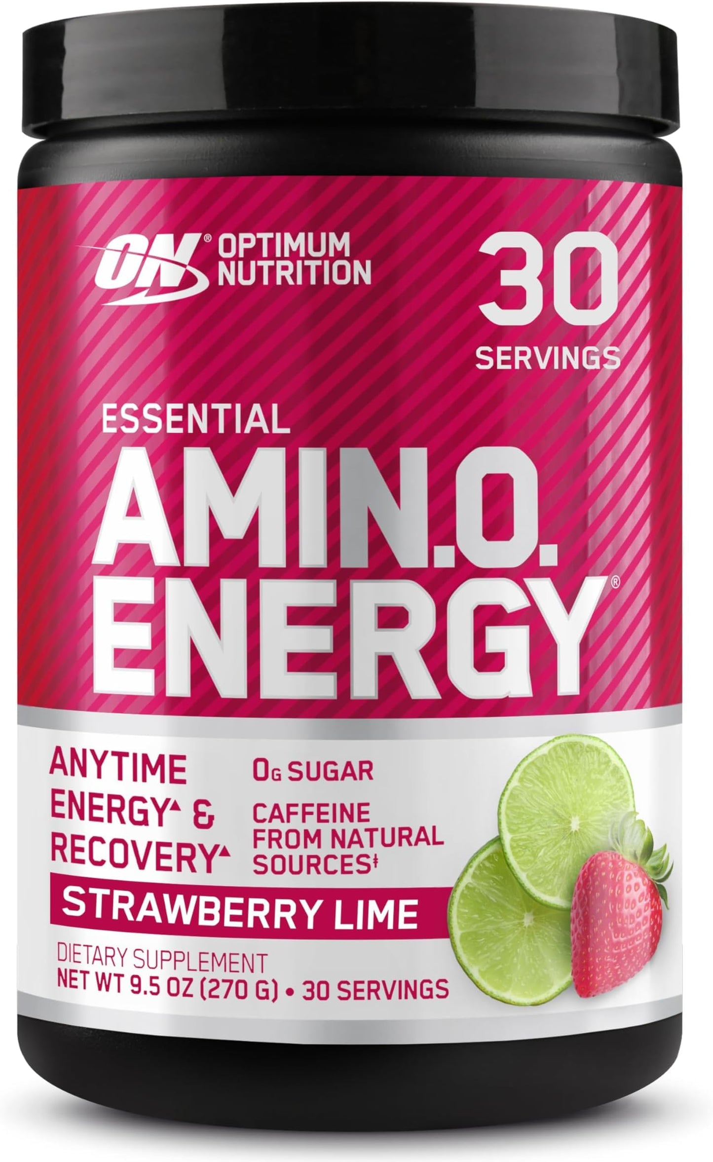 Optimum Nutrition Amino Energy - Pre Workout with Green Tea, BCAA, Amino Acids, Keto Friendly, Green Coffee Extract, Energy Powder - Fruit Fusion, 65 Servings (Packaging May Vary)