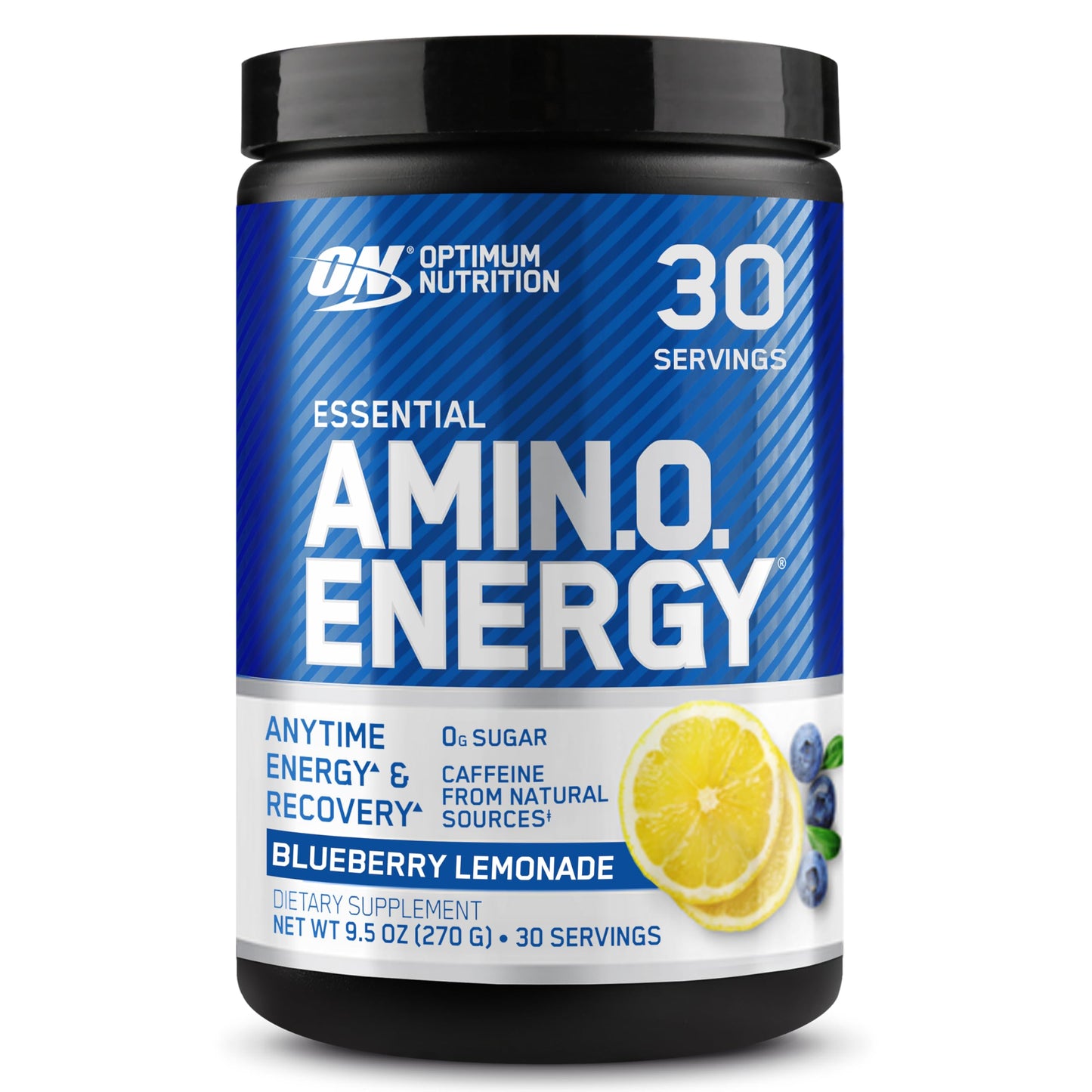 Optimum Nutrition Amino Energy - Pre Workout with Green Tea, BCAA, Amino Acids, Keto Friendly, Green Coffee Extract, Energy Powder - Fruit Fusion, 65 Servings (Packaging May Vary)