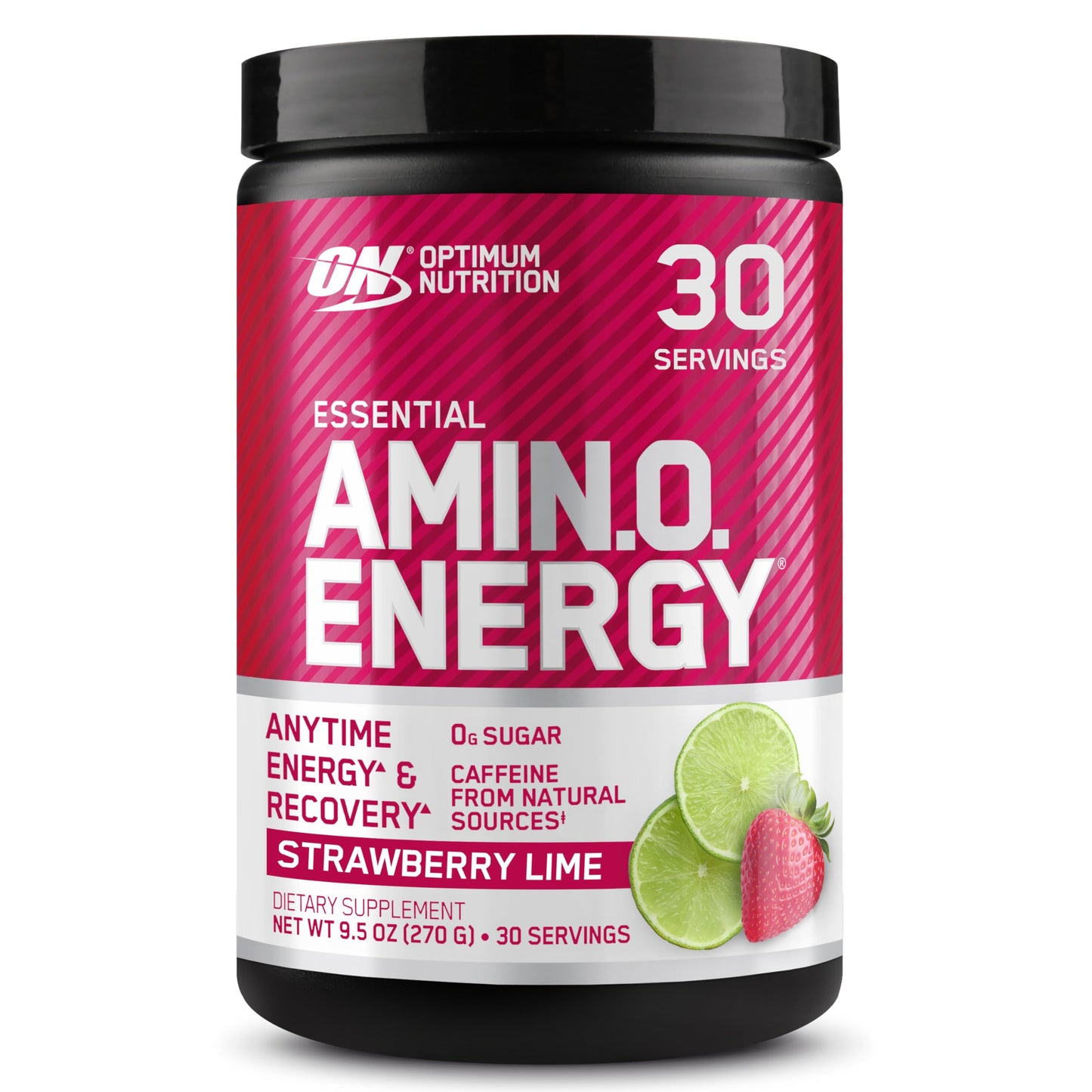 Optimum Nutrition Amino Energy - Pre Workout with Green Tea, BCAA, Amino Acids, Keto Friendly, Green Coffee Extract, Energy Powder - Fruit Fusion, 65 Servings (Packaging May Vary)