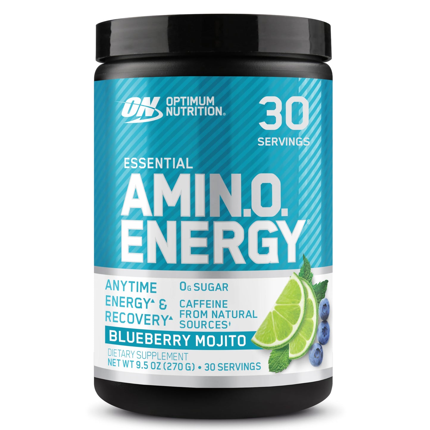 Optimum Nutrition Amino Energy - Pre Workout with Green Tea, BCAA, Amino Acids, Keto Friendly, Green Coffee Extract, Energy Powder - Fruit Fusion, 65 Servings (Packaging May Vary)