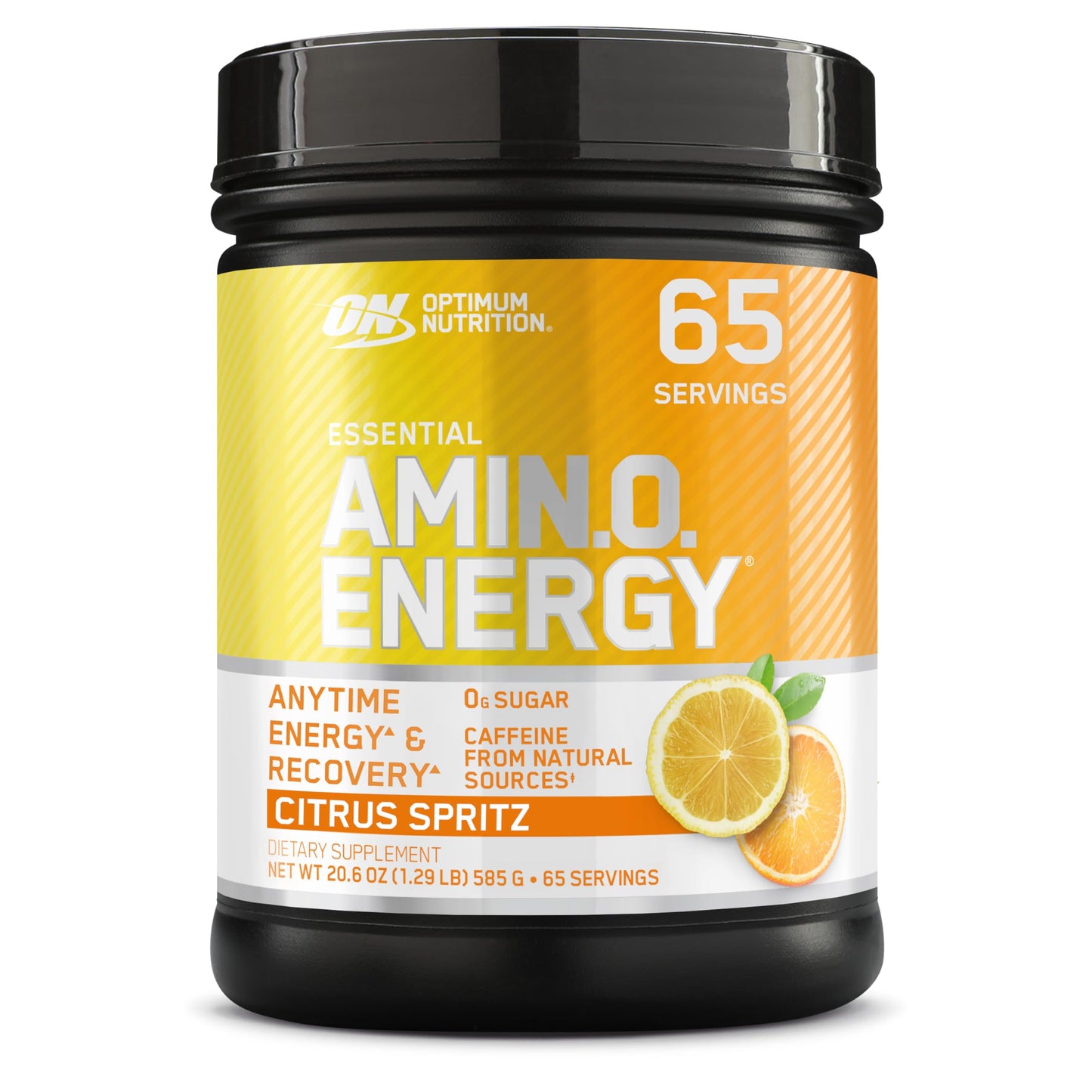 Optimum Nutrition Amino Energy - Pre Workout with Green Tea, BCAA, Amino Acids, Keto Friendly, Green Coffee Extract, Energy Powder - Fruit Fusion, 65 Servings (Packaging May Vary)