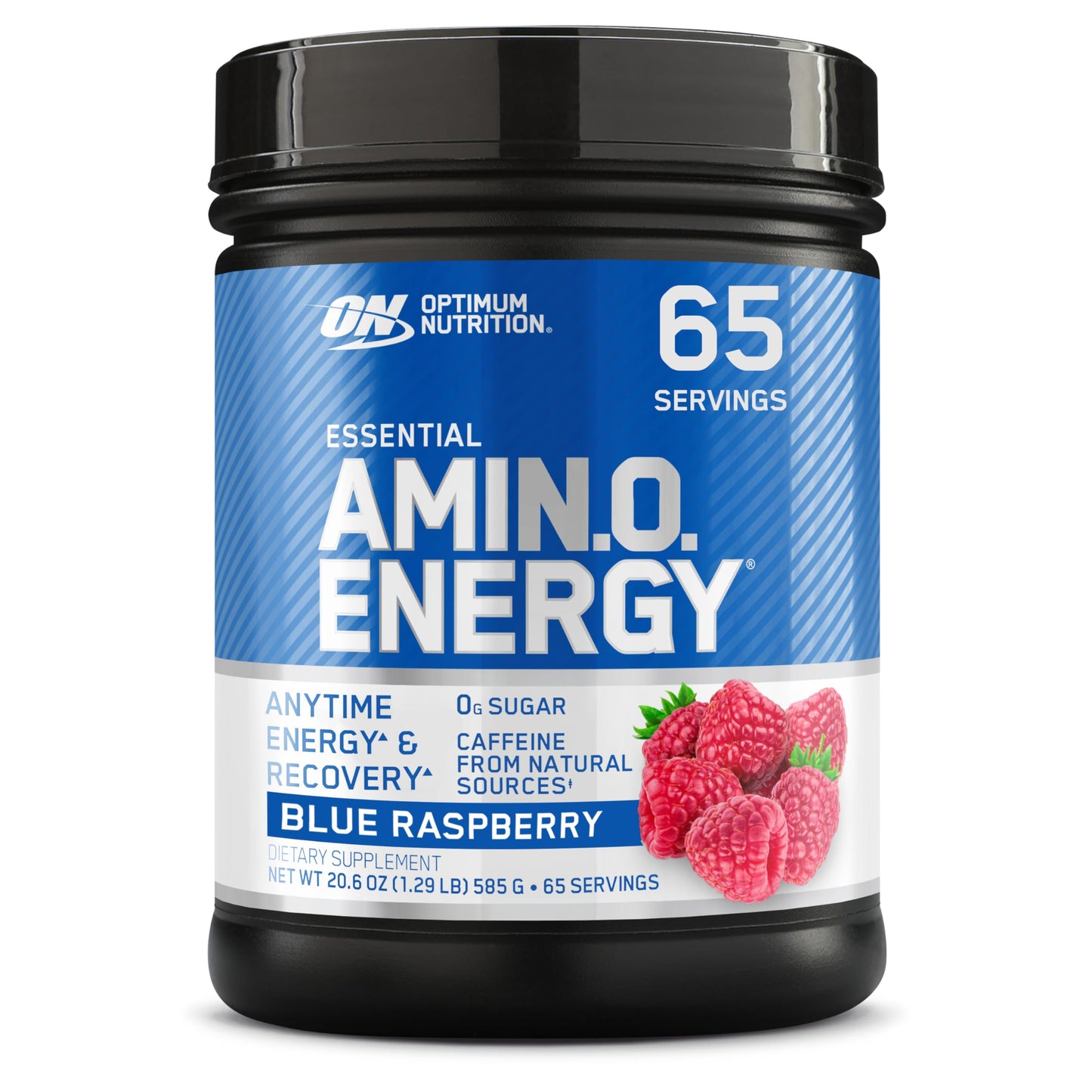 Optimum Nutrition Amino Energy - Pre Workout with Green Tea, BCAA, Amino Acids, Keto Friendly, Green Coffee Extract, Energy Powder - Fruit Fusion, 65 Servings (Packaging May Vary)