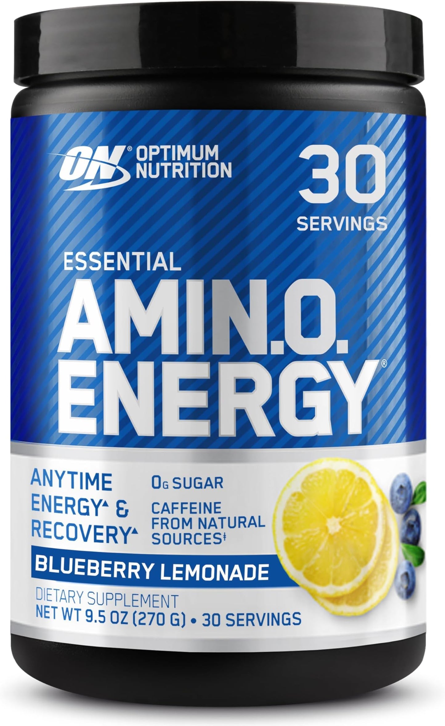 Optimum Nutrition Amino Energy - Pre Workout with Green Tea, BCAA, Amino Acids, Keto Friendly, Green Coffee Extract, Energy Powder - Fruit Fusion, 65 Servings (Packaging May Vary)